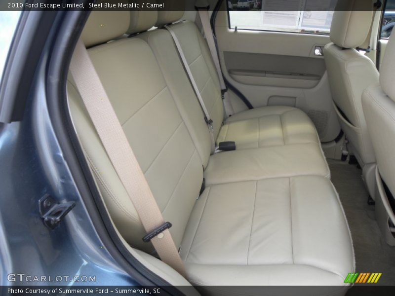 Steel Blue Metallic / Camel 2010 Ford Escape Limited