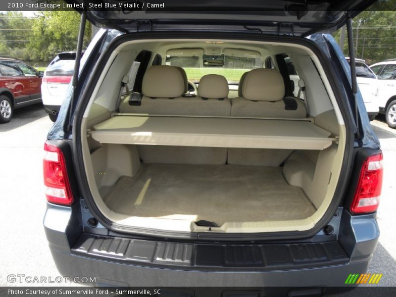 Steel Blue Metallic / Camel 2010 Ford Escape Limited