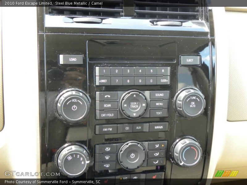 Steel Blue Metallic / Camel 2010 Ford Escape Limited