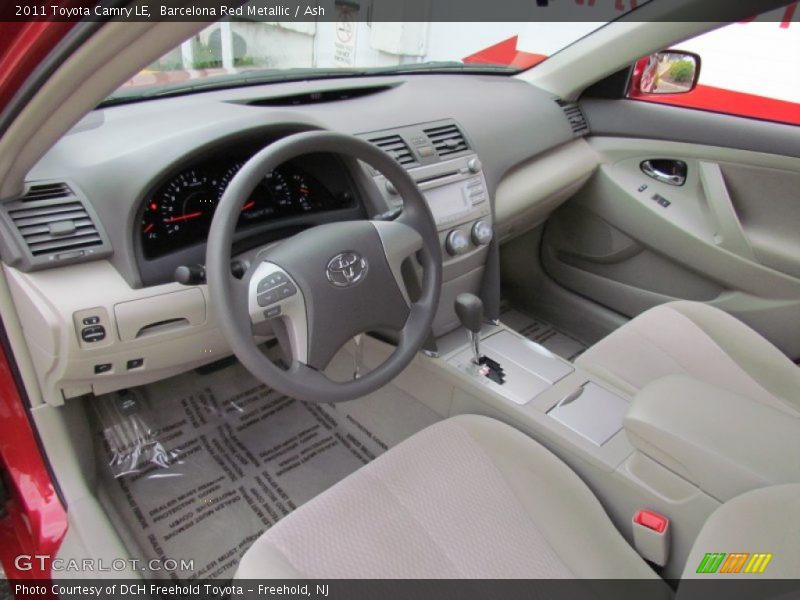 Barcelona Red Metallic / Ash 2011 Toyota Camry LE
