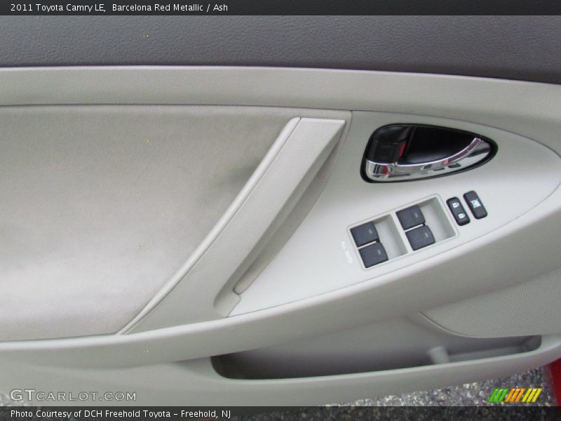 Barcelona Red Metallic / Ash 2011 Toyota Camry LE