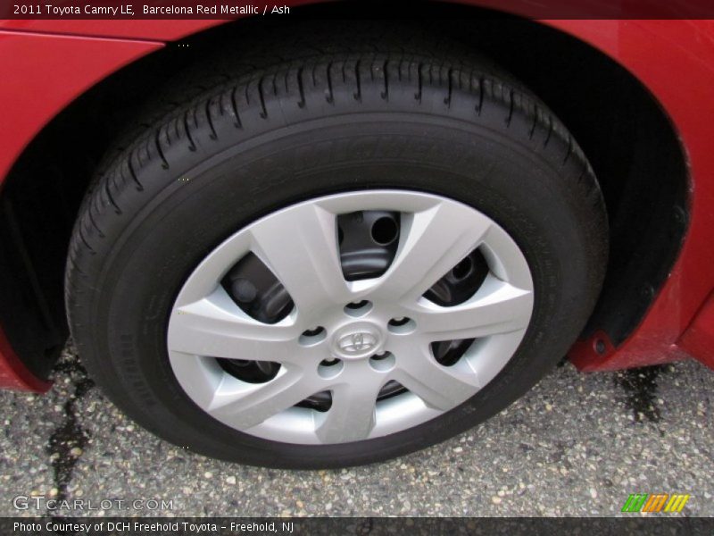 Barcelona Red Metallic / Ash 2011 Toyota Camry LE