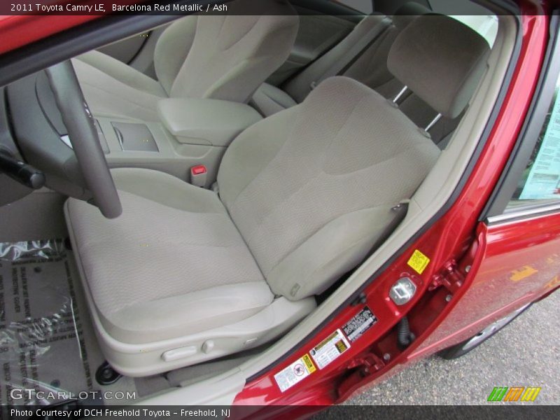 Barcelona Red Metallic / Ash 2011 Toyota Camry LE