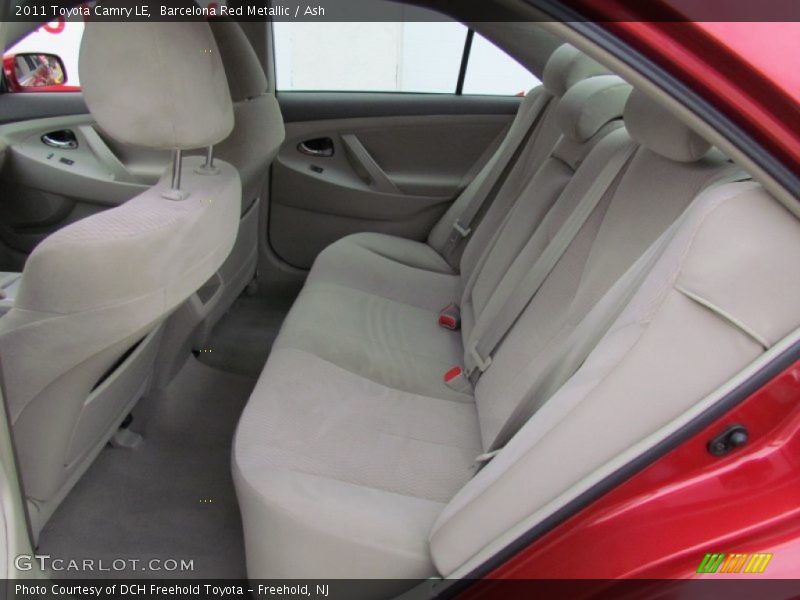 Barcelona Red Metallic / Ash 2011 Toyota Camry LE