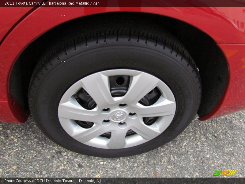 Barcelona Red Metallic / Ash 2011 Toyota Camry LE