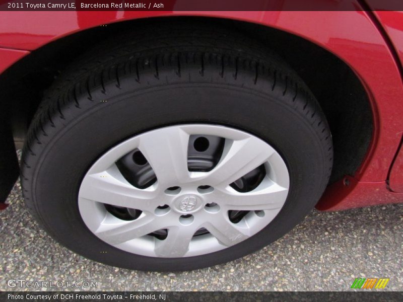 Barcelona Red Metallic / Ash 2011 Toyota Camry LE