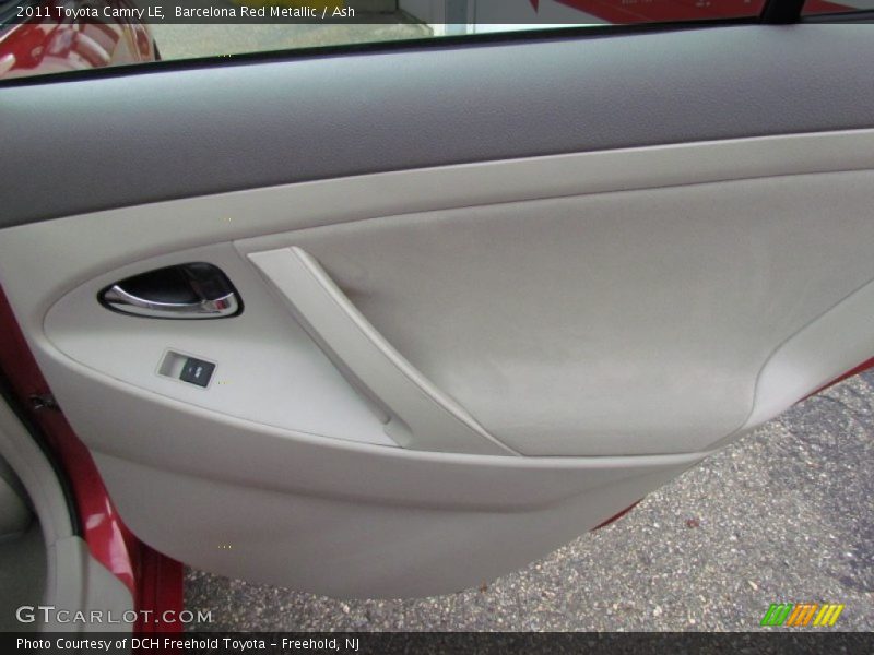 Barcelona Red Metallic / Ash 2011 Toyota Camry LE