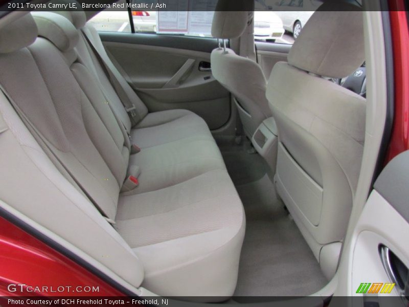 Barcelona Red Metallic / Ash 2011 Toyota Camry LE