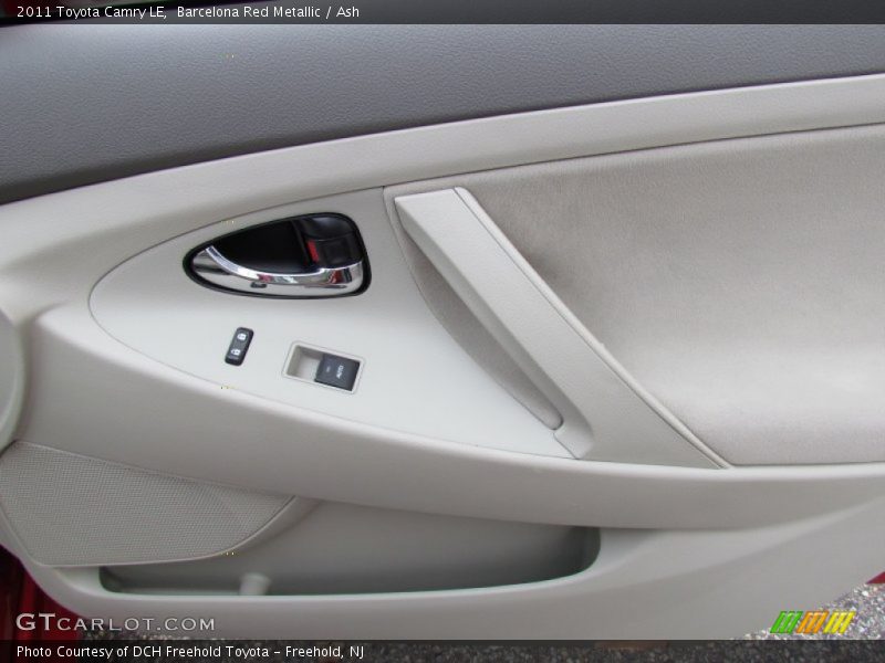 Barcelona Red Metallic / Ash 2011 Toyota Camry LE