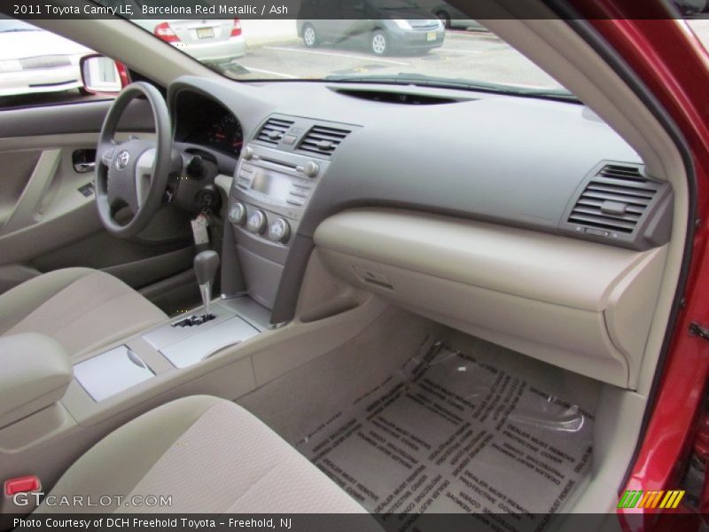 Barcelona Red Metallic / Ash 2011 Toyota Camry LE