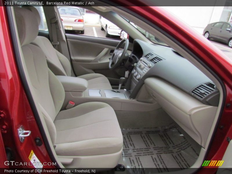 Barcelona Red Metallic / Ash 2011 Toyota Camry LE