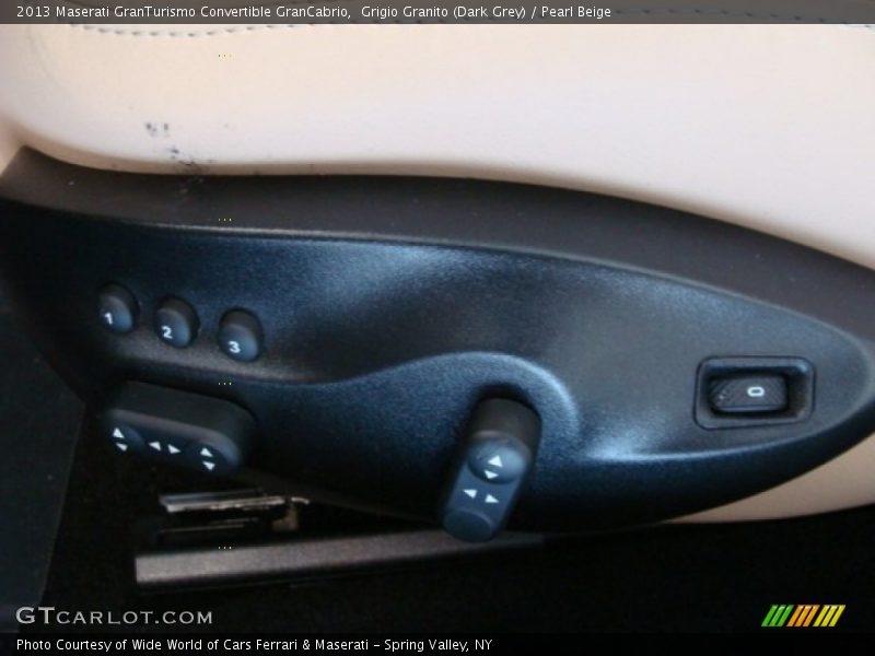 Grigio Granito (Dark Grey) / Pearl Beige 2013 Maserati GranTurismo Convertible GranCabrio