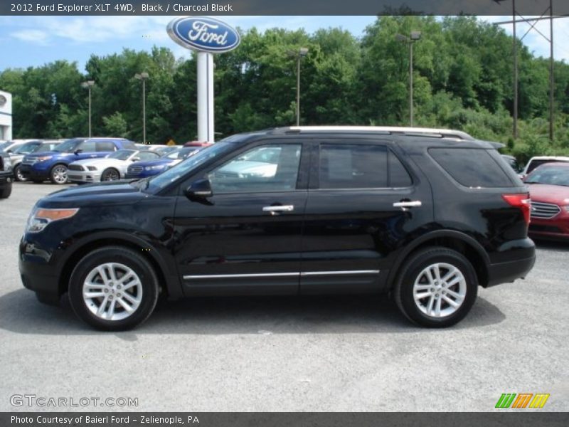 Black / Charcoal Black 2012 Ford Explorer XLT 4WD