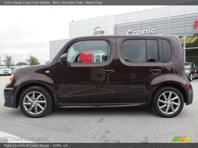 Bitter Chocolate Pearl / Black/Gray 2010 Nissan Cube Krom Edition