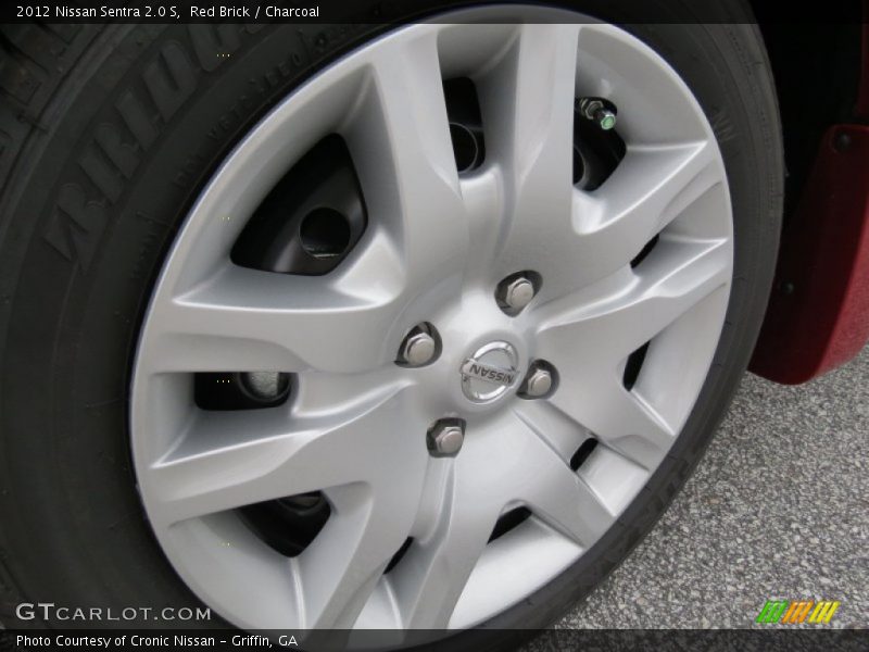 Red Brick / Charcoal 2012 Nissan Sentra 2.0 S