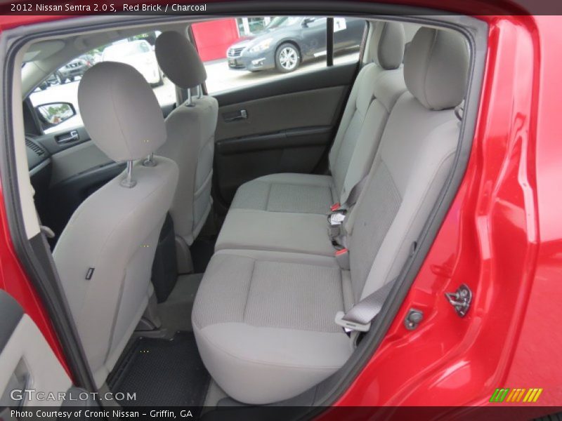 Red Brick / Charcoal 2012 Nissan Sentra 2.0 S