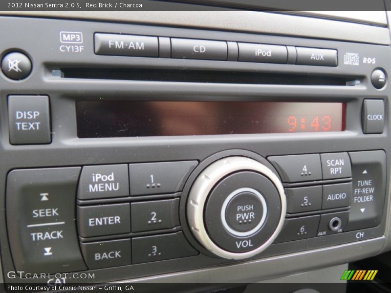 Red Brick / Charcoal 2012 Nissan Sentra 2.0 S