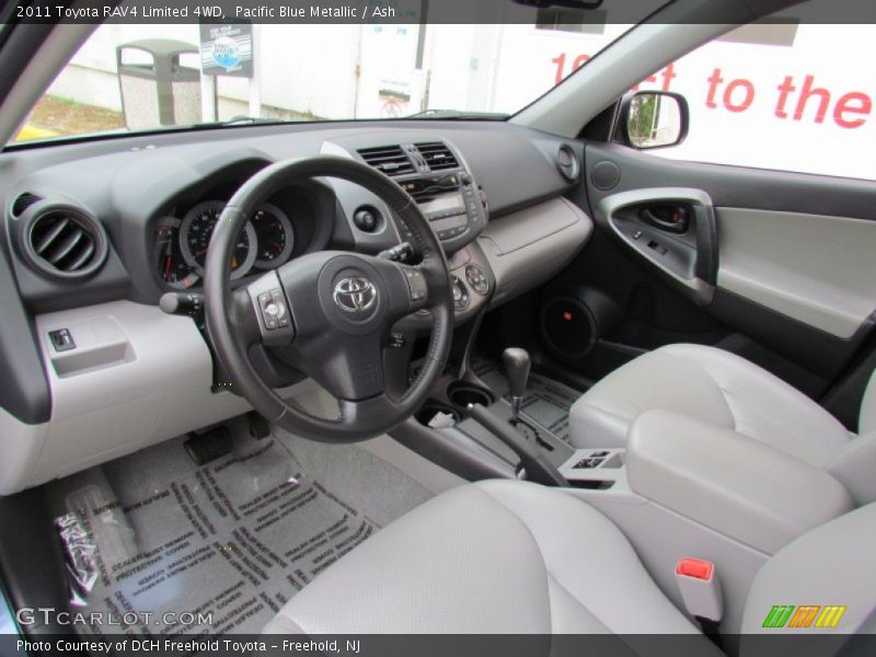 Pacific Blue Metallic / Ash 2011 Toyota RAV4 Limited 4WD