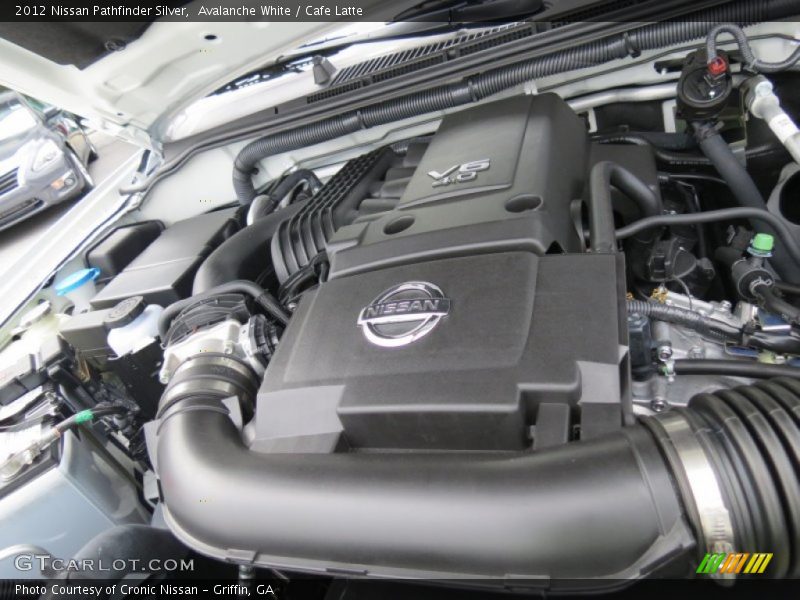 Avalanche White / Cafe Latte 2012 Nissan Pathfinder Silver