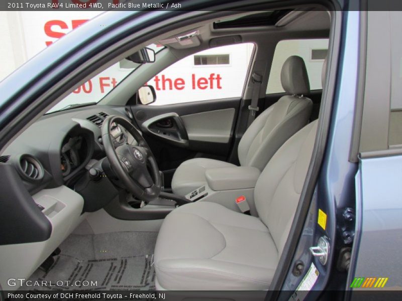 Pacific Blue Metallic / Ash 2011 Toyota RAV4 Limited 4WD