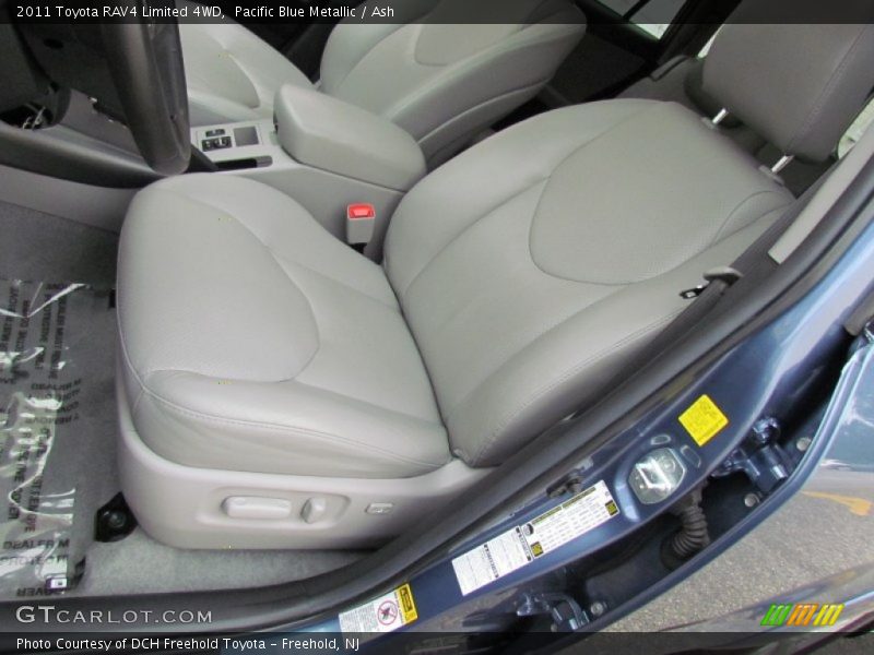 Pacific Blue Metallic / Ash 2011 Toyota RAV4 Limited 4WD