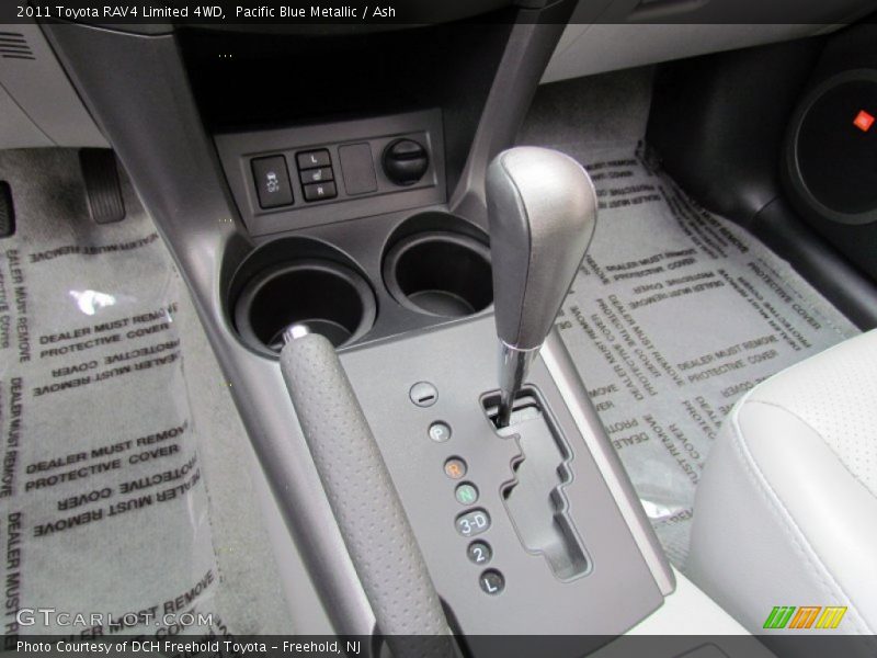 Pacific Blue Metallic / Ash 2011 Toyota RAV4 Limited 4WD