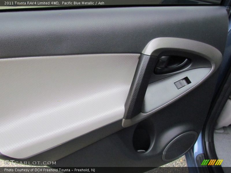 Pacific Blue Metallic / Ash 2011 Toyota RAV4 Limited 4WD