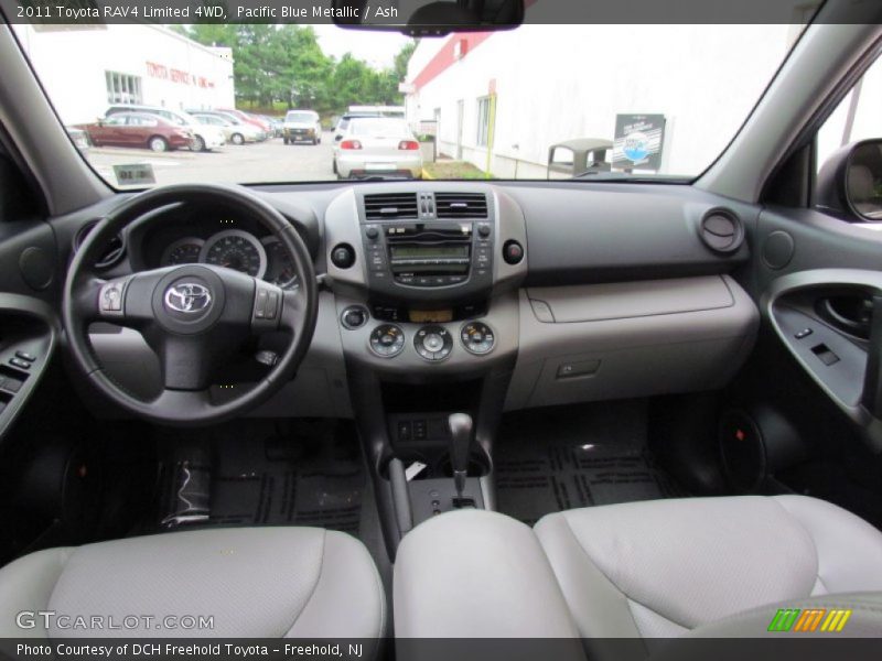 Pacific Blue Metallic / Ash 2011 Toyota RAV4 Limited 4WD