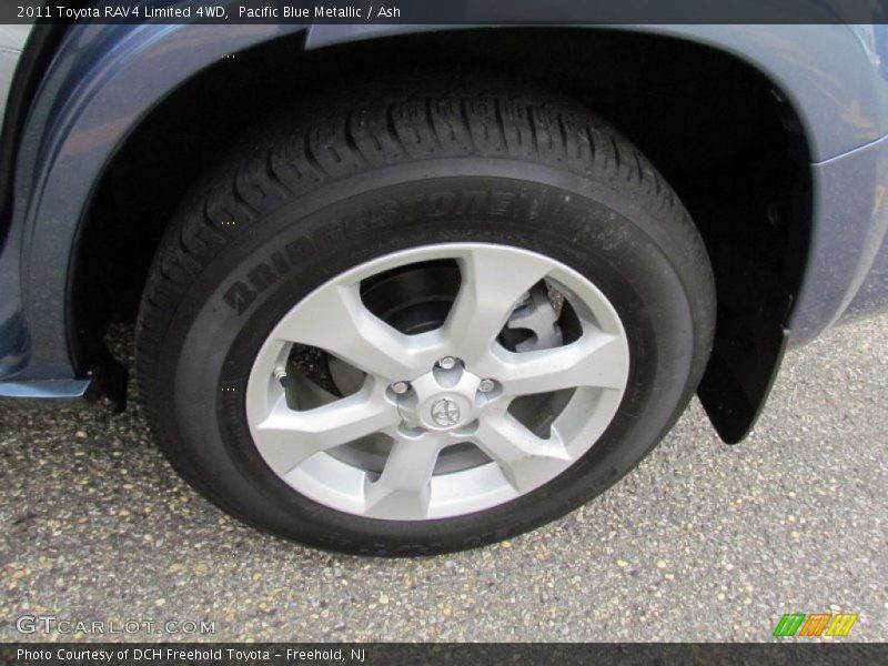 Pacific Blue Metallic / Ash 2011 Toyota RAV4 Limited 4WD