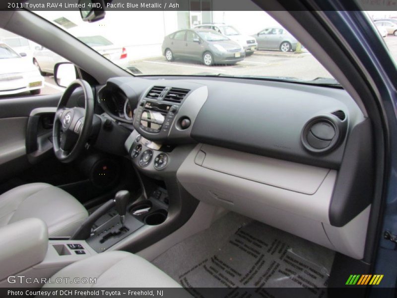 Pacific Blue Metallic / Ash 2011 Toyota RAV4 Limited 4WD