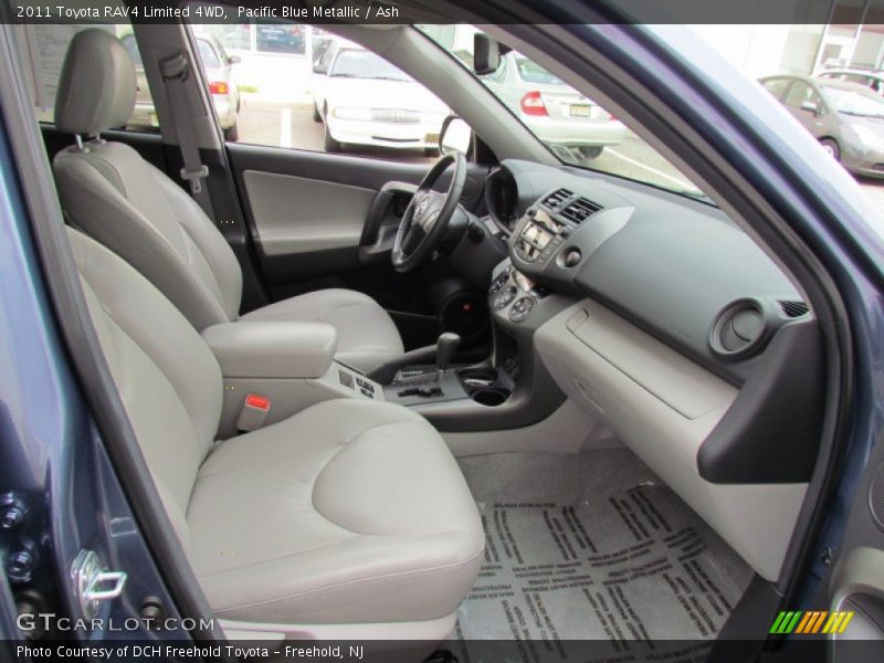 Pacific Blue Metallic / Ash 2011 Toyota RAV4 Limited 4WD