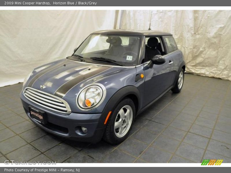Horizon Blue / Black/Grey 2009 Mini Cooper Hardtop