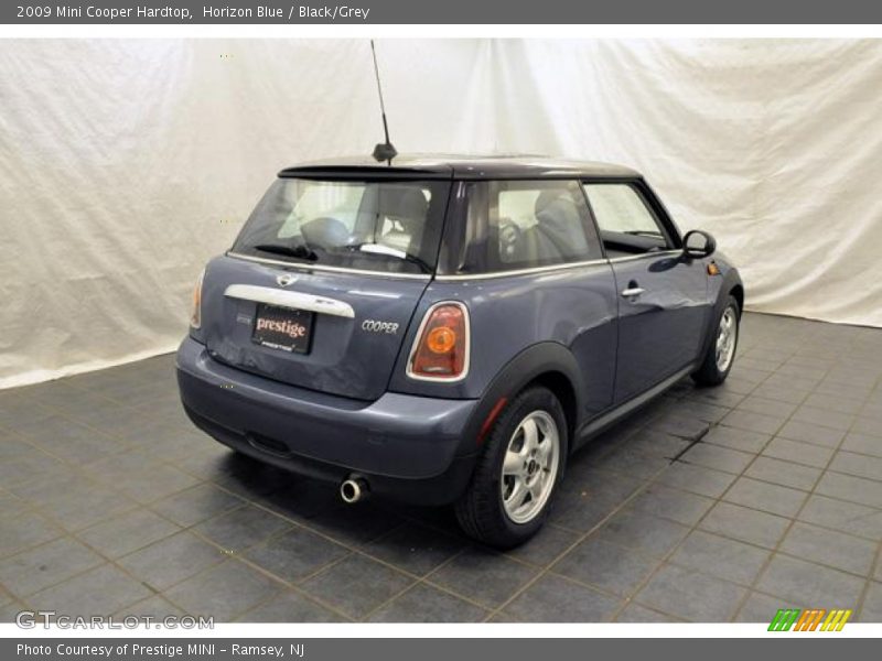 Horizon Blue / Black/Grey 2009 Mini Cooper Hardtop