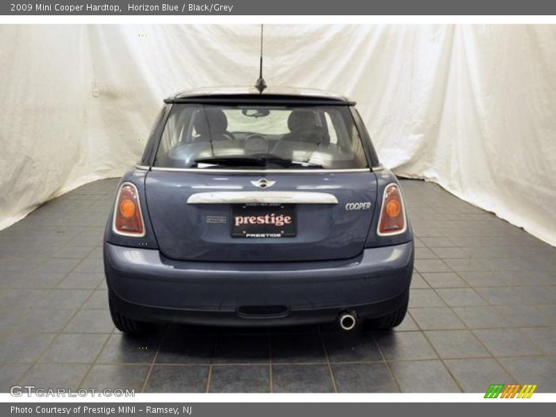 Horizon Blue / Black/Grey 2009 Mini Cooper Hardtop