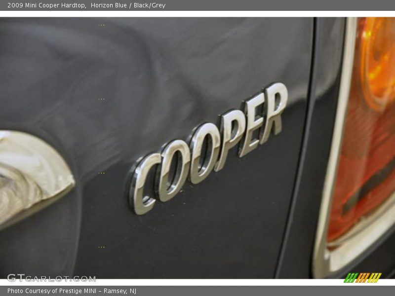 Horizon Blue / Black/Grey 2009 Mini Cooper Hardtop
