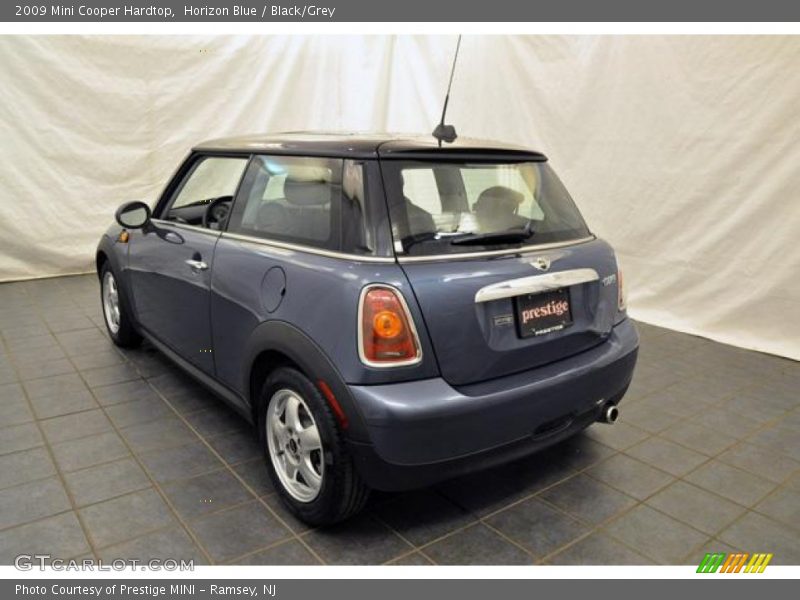 Horizon Blue / Black/Grey 2009 Mini Cooper Hardtop