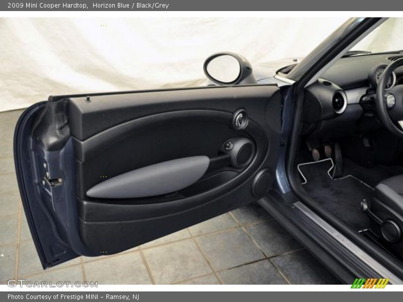 Horizon Blue / Black/Grey 2009 Mini Cooper Hardtop
