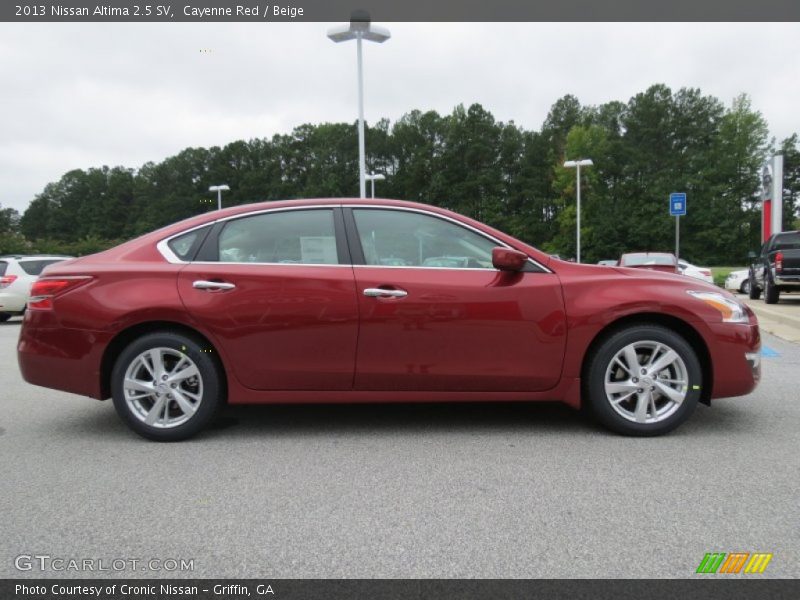  2013 Altima 2.5 SV Cayenne Red