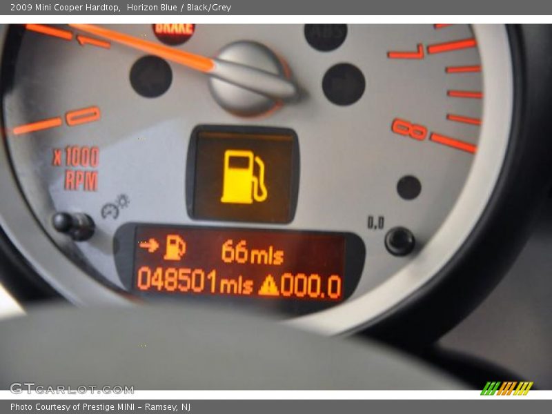 Horizon Blue / Black/Grey 2009 Mini Cooper Hardtop