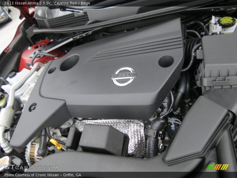  2013 Altima 2.5 SV Engine - 2.5 Liter DOHC 16-Valve VVT 4 Cylinder