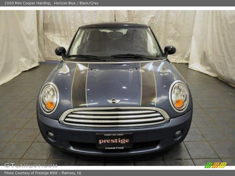 Horizon Blue / Black/Grey 2009 Mini Cooper Hardtop