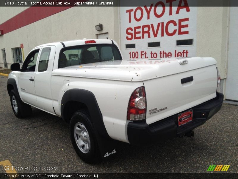 Super White / Graphite 2010 Toyota Tacoma Access Cab 4x4