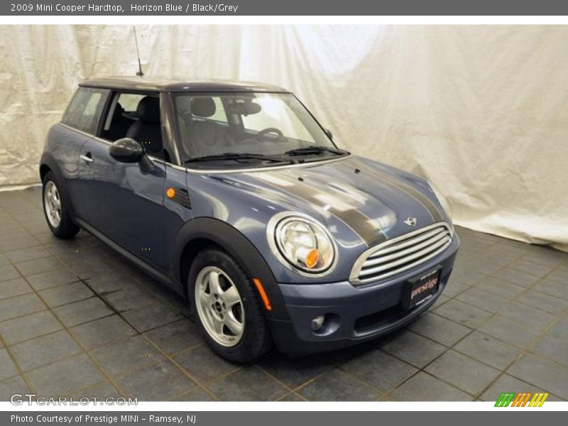 Horizon Blue / Black/Grey 2009 Mini Cooper Hardtop