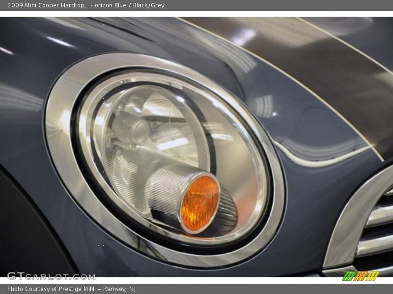 Horizon Blue / Black/Grey 2009 Mini Cooper Hardtop