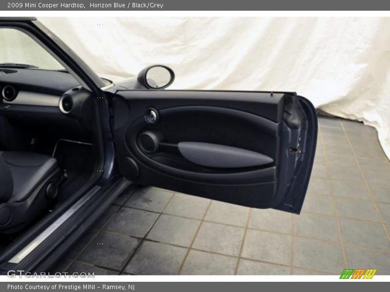 Horizon Blue / Black/Grey 2009 Mini Cooper Hardtop
