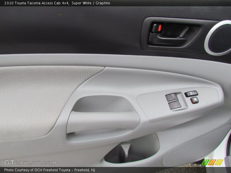 Super White / Graphite 2010 Toyota Tacoma Access Cab 4x4