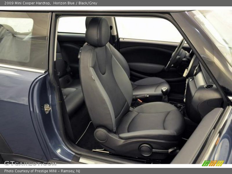 Horizon Blue / Black/Grey 2009 Mini Cooper Hardtop