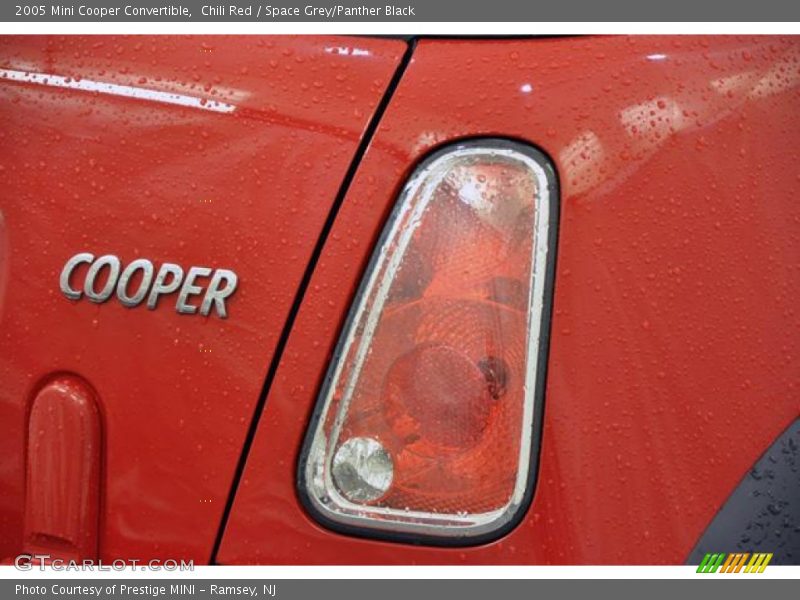Chili Red / Space Grey/Panther Black 2005 Mini Cooper Convertible