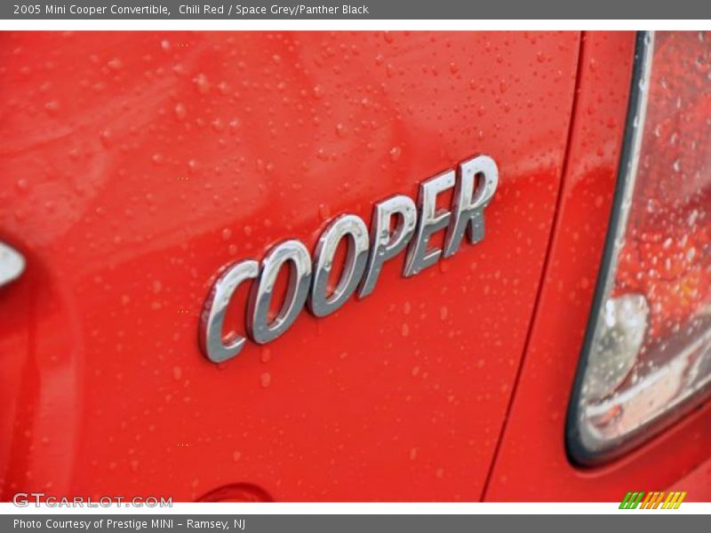 Chili Red / Space Grey/Panther Black 2005 Mini Cooper Convertible