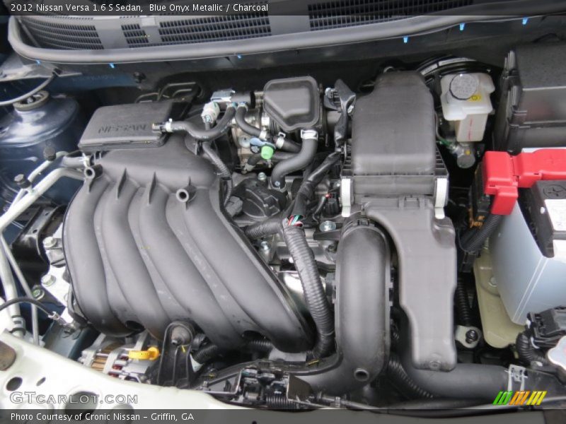  2012 Versa 1.6 S Sedan Engine - 1.6 Liter DOHC 16-Valve CVTCS 4 Cylinder